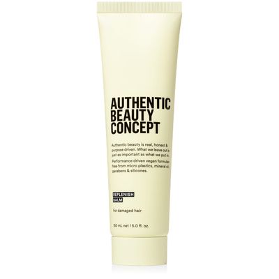 Authentic Beauty Concept Replenish Balm | Replenishing Hair Balm for Damaged Hair | Protects from Blow Dry Damage & Strengthens Hair | Vegan & Cruelty-free | Silicone-free | 5 fl. oz
