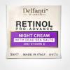 Delfanti Milano, Retinol Pro Advance Night Cream with Dead Sea Salts and Vitamin B, Anti Aging Moisturizer for Face and Neck, Made in Italy, 1.7 oz 50 mL view 2