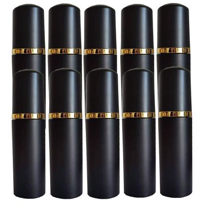 10 Pcs Black Foaming Soap Dispenser Mini Empty Foaming Liquid Soap Pump Bottles 60ml