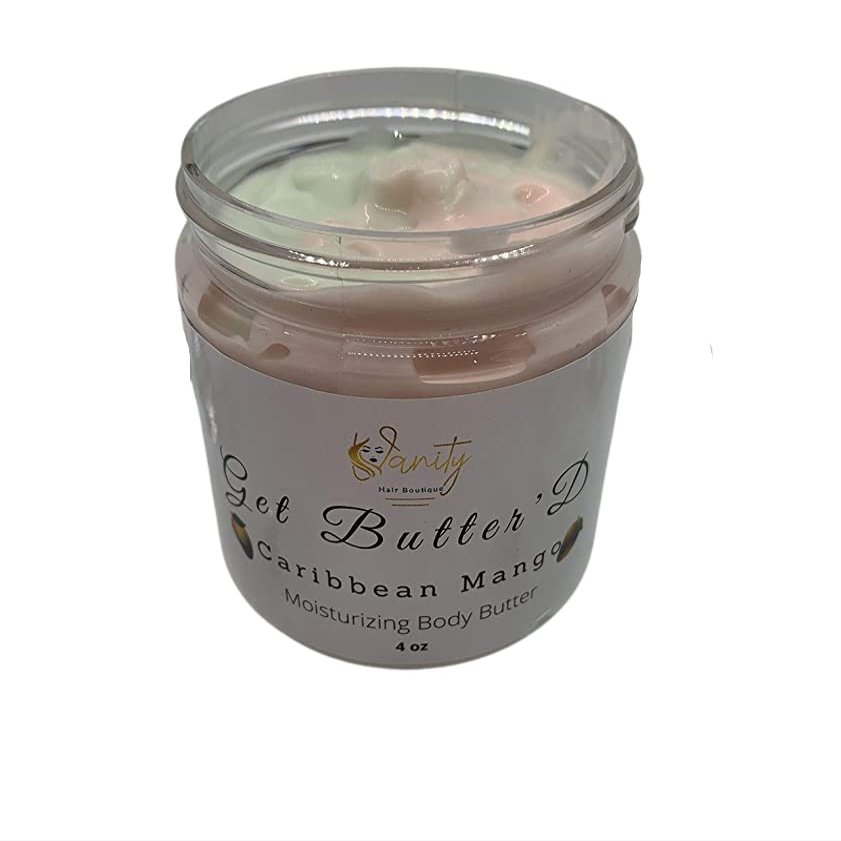 Caribbean Mango Body Butter- Handmade Body Butter - Natural Body Butter - Shea Butter - Mango Butter