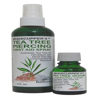 Tea Tree Piercing & First Aid Set