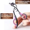 AKOAK 1 Pack Eyelash Curlers, Black Purple | Professional Curling and Lifting Eyelash Tool, Easy & Comfortable to Grip and Use| Lash Curler for All Eye Shapes, Long Lasting view 2
