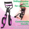 AKOAK 1 Pack Eyelash Curlers, Black Purple | Professional Curling and Lifting Eyelash Tool, Easy & Comfortable to Grip and Use| Lash Curler for All Eye Shapes, Long Lasting view 4