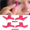 4Pairs of (classic style and dramatic syle) Silicon Wing Eyeliner Stamp Eyeshadow Stencil Models Wing Style Eye Liner Stamp Makeup Template Shaper Beauty Tool Accessories view 2
