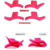 4Pairs of (classic style and dramatic syle) Silicon Wing Eyeliner Stamp Eyeshadow Stencil Models Wing Style Eye Liner Stamp Makeup Template Shaper Beauty Tool Accessories view 3