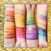 UCANBE EXOTIC FLAVORS Neon Eyeshadow Makeup Palette - 48 Colorful High Pigmented - Rainbow Matte Shimmer Glitter Eye Shadow Make Up Pallet Gift Set view 3