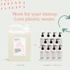 EVOLVED BY NATURE Liquid Hand Soap, 12 Oz (Pack of 3), Unscented, Biodegradable Formula, Reusable Aluminum Dispenser view 3
