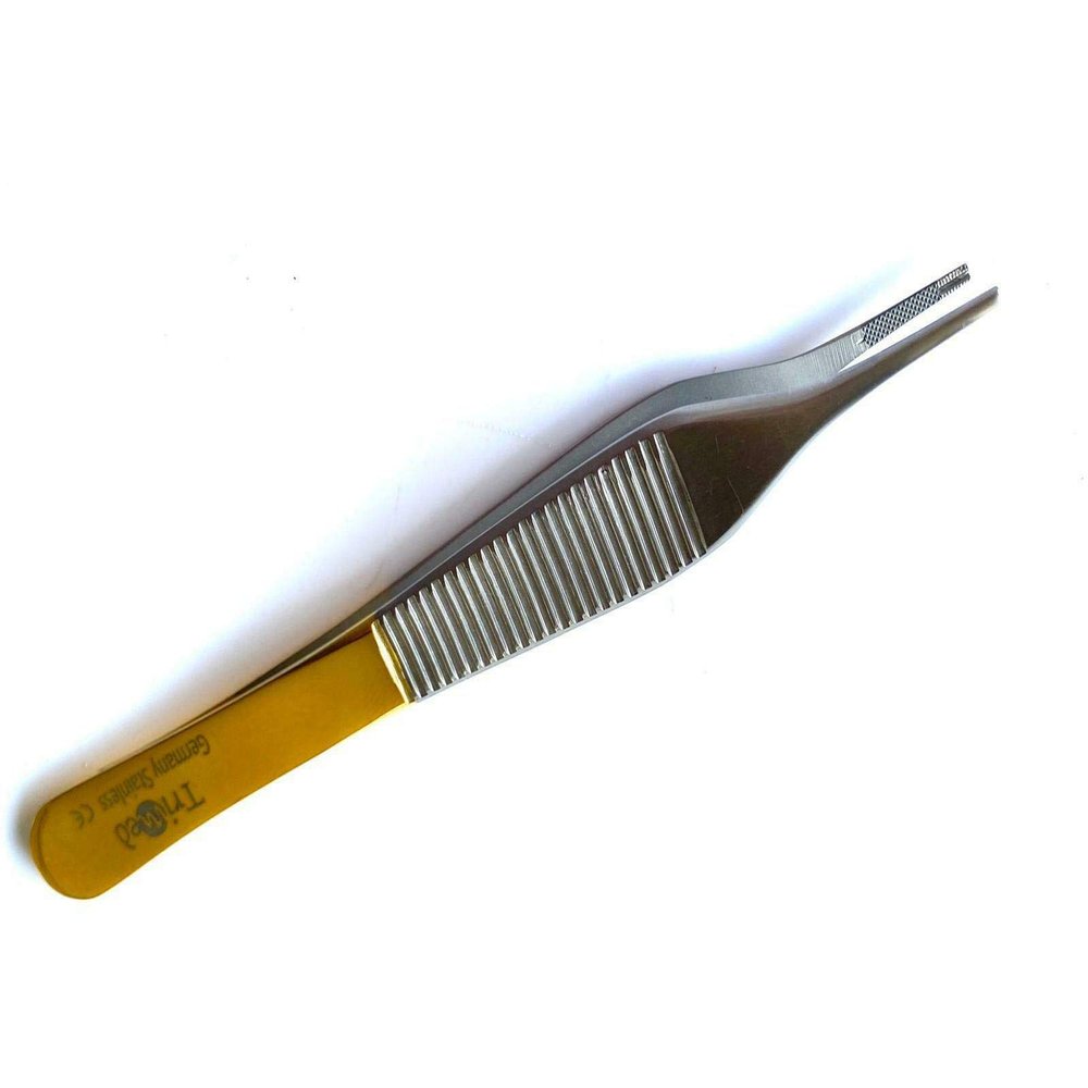 T/C Adson Brown Tissue Forceps 7x7 Teeth 4.75"