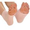Beaupretty Moisturizing Heel Socks Gel Heel Socks Toeless Spa Socks Soft Heel Socks for Dry Hard Cracked Skin (Pink) view 2
