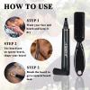 Beard Pencil Filler for Men - Sweat Proof, Water Resistance, Long Lasting & Natural Finish barber Pencil, Mustache Repair Shape (NORMAL BRUSH, BLACK) view 4