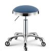 Wowdawn Beauty Stool,Stainless Steel Ring,Send Explosion-Proof Steel Plate, Adjustable Height Hairdressing Chair,Rotating Work Stool,Bearing 100kg view 1