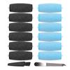 12 Pack Replacement Rollers for Amope Pedi Refills Electronic Perfect Foot File-(6 Extra Coarse& 6 Regular Coarse) view 1