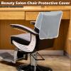 Colaxi Salon Barber Chair Back Covers Protectors - Salon Equipment for Hair Stylist - Beauty Protective Equipment Tools & Accessories - White view 2