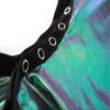 Betty Dain The Aurora Collection All Purpose Cape, 54" W x 65" L, Water & Chemical Proof, Machine Washable, Adjustable Snap Closure, Matches Other The Aurora Collection Products, Holographic Design view 4