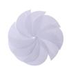 AKOAK 100 Pieces Eyeshadow Protector, Professional Lint Free Eye Pad fo Eeyelash Extension, Tinting and Lip Makeup to Prevent Makeup Residue, Half-moon Shape (6.7 CM) view 3