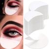 AKOAK 100 Pieces Eyeshadow Protector, Professional Lint Free Eye Pad fo Eeyelash Extension, Tinting and Lip Makeup to Prevent Makeup Residue, Half-moon Shape (6.7 CM) view 4