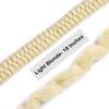 MATS Crepe Wool Hair 18-inch Light Blonde - for Creating Beards, Mustaches and Fake Hair view 2