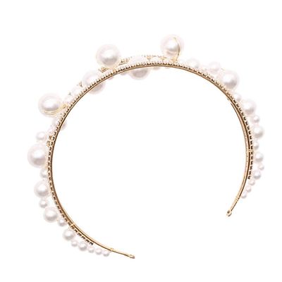 Beaupretty Handmade Headband Rhinestones for Weddings Birthdays and Parties Elegant Hair Accessory for Women and Girls Lightweight and Chic Design