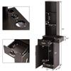 BarberPub Wall Mount Barber Station Hair Styling Drawer Storage Beauty Salon Spa Shop Equipment 3208 (Ebony) view 3