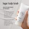Cuvee Sugar Scalp Scrub - 5 fl oz - Hair Exfoliator - Removes Dead Skin, Oil, Sweat & Dirt - Ideal for Flaky/Oily Scalps - Champagne-Infused Formula with Resveratrol & Ceramides - Color Safe view 2