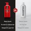 Old Spice Swagger 2-in-1 Shampoo and Conditioner Set for Men, Cedarwood Lime Scent, Healthier, Fuller, More Moisturized Looking Hair, Barbershop Quality, Remove Dirt & Oil, 29.2 Fl Oz view 3