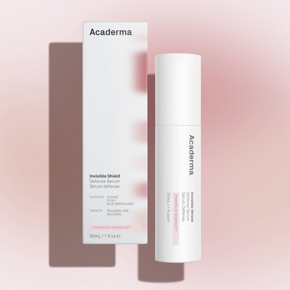 Acaderma Invisible Shield Defense Serum, Blue Light Defender, Long-lasting Anti-oxidant, 30 mL/ 1fl oz