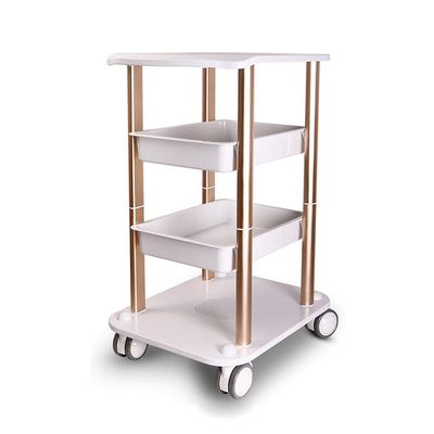 Beauty Equipment Tool Cart with Wheels,Multi-Functional Rack Salon Beauty Spa Trolley Stand Cart(Style 6)