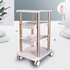 Beauty Equipment Tool Cart with Wheels,Multi-Functional Rack Salon Beauty Spa Trolley Stand Cart(Style 6) view 4