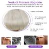 LaaVoo Tape in Extensions Human Hair Platinum Blonde Real Hair Extensions Tape in Short #60 White Blonde 12 Inch 30g/20pcs view 4