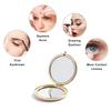 MIHAGUTY Magnifying Compact Mirror for Purses with 2 x 1x Magnification, Folding Mini Pocket Double Sided Travel Makeup Mirror,Perfect for Purse, Pocket Mirror for Gift view 3