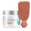 2-Sided Foot Scrubber & Shea Butter Skin Repair Cream Bundle view 1