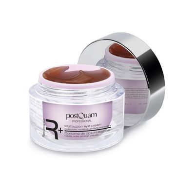 POSTQUAM Professional Resveraplus Multiaction Eye Contour 15ml - Red Vine Extract -Combats Alterations That Appear Around The Eyes - Rejuvenating Effect