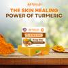Turmeric Soap Bar for Face & Body  Natural Turmeric Skin Brightening Soap for Dark Spots, Intimate Areas, Underarms  Turmeric Face Wash Reduces Acne, Scars & Cleanses Skin  Made in USA view 2