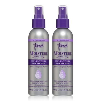 jhirmack 10-in-1 Leave-In Conditioner Spray | Heat Protectant | Detangles, Softens, Repairs & Adds Shine | Made with Vitamin E & B5 | Set of 2