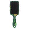 Hair Brush paddle comb Green Dinosaur for Thick Hair & Anti Static Detangling view 2