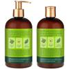 SheaMoisture Power Greens Curly Hair Shampoo and Conditioner Dry Hair Moringa Avocado to moisturize, 13 Fl Oz (Pack of 2) view 2