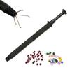 4 Prong Diamond Tweezers Gem Pick Up Holder Tool Catcher Grabber Jewelry Making Tool Black Color Coated By OdontoMed2011 view 1