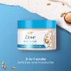 Dove Exfoliating Body Polish Scrub Reveals Visibly Smoother Skin Macadamia & Rice Milk Body Scrub That Nourishes Skin, 10.5 oz, 4 Count view 4