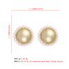 Doubnine Baroque Sun Earrings Studs Gold Statement Wedding Women Party Gift Accessories view 2