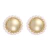 Doubnine Baroque Sun Earrings Studs Gold Statement Wedding Women Party Gift Accessories view 3