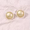 Doubnine Baroque Sun Earrings Studs Gold Statement Wedding Women Party Gift Accessories view 4