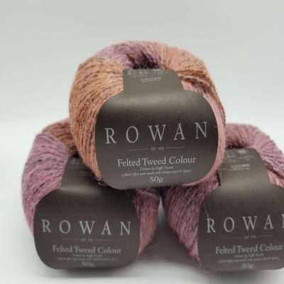 Rowan RN Felted Tweed COLOUR-021-BLUSH, Blush, Small Blush (021)