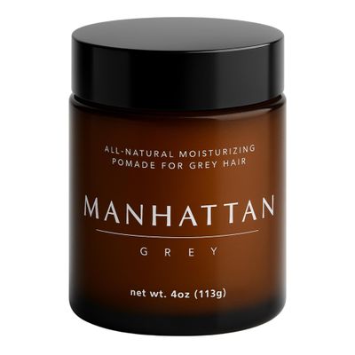 Grey Hair Moisture Pomade for Dry, Damaged Hair | Daily Hair Moisturizer For Hair Scalp and Beard | Sulfate Free - 118 ml / 4.0 oz
