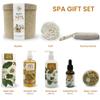 Draizee Luxury Spa Gifts for Women - 9 Pcs Frankincense & Jasmine Scented Bath and Body Spa Set-Self Care Package, Present for Mom-Bath Basket-Body Care Set for Her view 4
