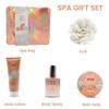 Draizee Luxury Spa Gift Baskets for Women-5 Pcs Princess Flower Scented Bath and Body Spa Set-Self Care Package, Gift for Mom-Bath Basket-Body Care Set for Girlfriend view 3