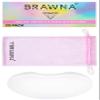BRAWNA 25 Pack Protective Shower Visors with Pink Organza Bag for Eyelash Extensions, Microblading, Brow Lamination, Eye Surgery, Blepharoplasty - PMU Supplies view 1