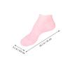 1 Set Moisturizing Gloves and Socks Set Silicone Gel Spa Gloves Remover Socks Beauty Hand Mitts Size L (Pink) view 2