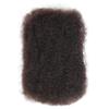 Drasawee 3 Bundles Kinky Bulk Human Hair Remy Mongolian Afro Kinky Bulk 50 Gram/Pc Curly Hair Crochet for Braiding Hair Extensions for Women Dark Brown 3 Packs view 3