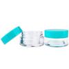 100 Jars - Beauticom High-Graded 5 Grams/5 mL BPA Free Thick Clear Acrylic NO LEAK Plastic Jars empty Container Teal Lid for Cosmetic, Lip Balm, Beads, Creams, Lotion, Liquids, Sample, Travel view 1