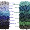 38 Colors Available, Big Scrunchies for Hair, Soft Cheer Chiffon large Ponytail Holder, Cute Birthday Gift for Women Girl Teen, Holiday Accessory (Black) view 4